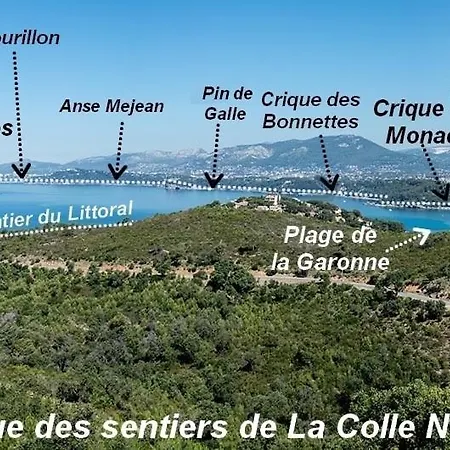 Carqueiranne, Proche Plages, Commerces, Parking, Clim Apartmán *